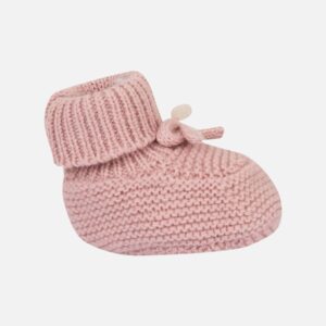 Knitted crib shoes